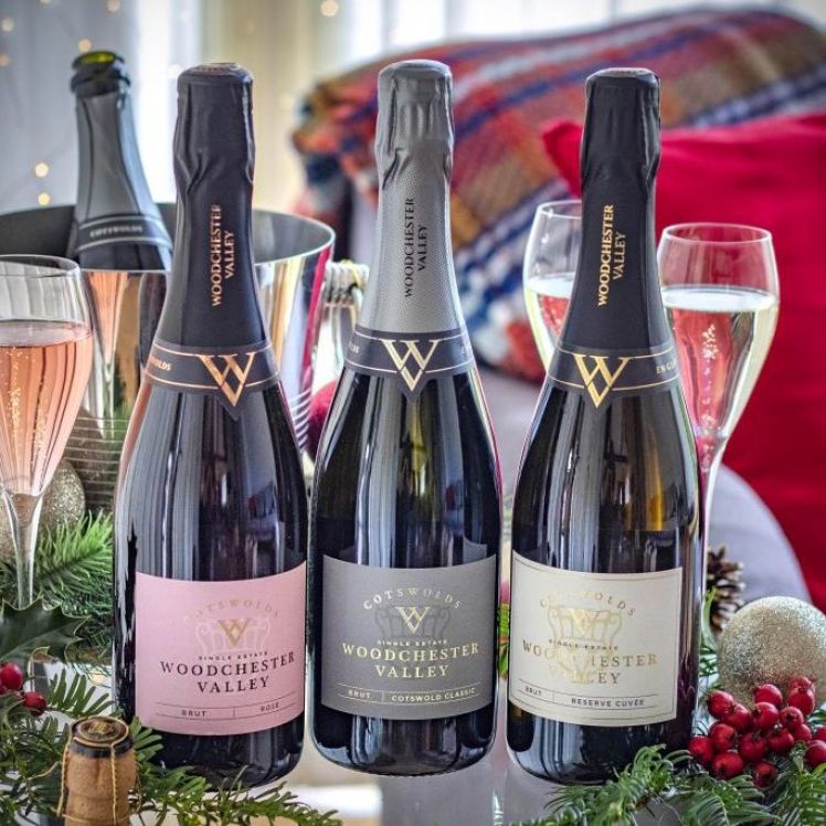 Cotswolds English Sparkling Wine Collection 3 bottles